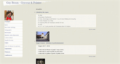 Desktop Screenshot of guybraun.fr