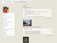 Tablet Screenshot of guybraun.fr